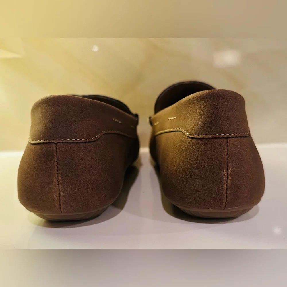 Bass NIB Men’s Brown Slip On Loafers 13M Brown Casual Comfort Classic Work New!